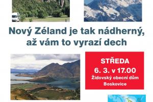 Přednáška Nový Zéland