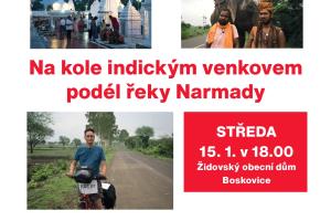 Na kole indiským venkovem podél řeky Narmady - přednáška Pavla Hodála